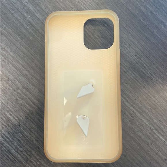 Loopy Sand Dollar Checkered iPhone 12 & 12 pro Case - Picture 2 of 4